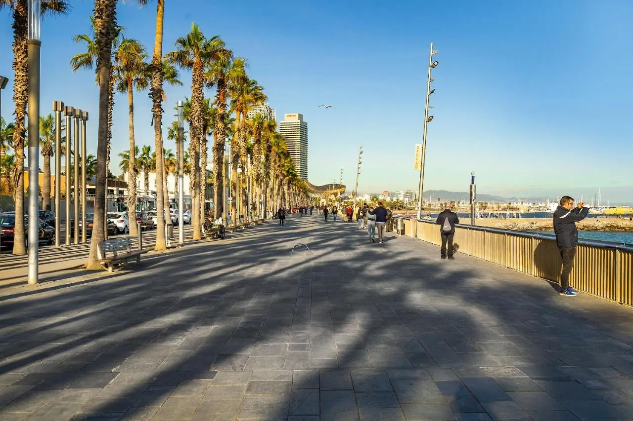 Kronos On The Beach Suite 2 Barcelona Apartment
